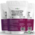 Atletic Food 100% Glucosamine Chondroitin + MSM - 3х100 грамм